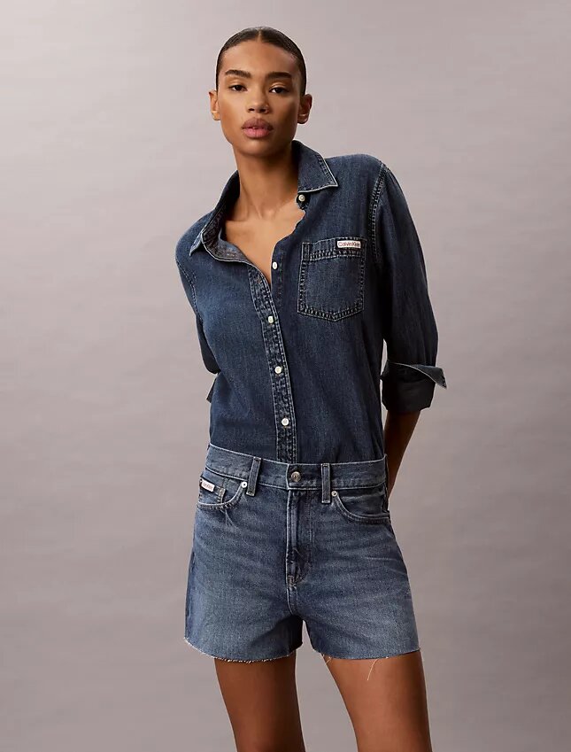 90-luvun 3-tuumaiset Denim-shortsit 90-luvun 3-tuumaiset Denim-shortsit