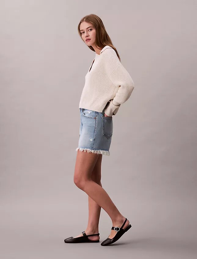 90-luvun 3-tuumaiset Denim-shortsit 90-luvun 3-tuumaiset Denim-shortsit