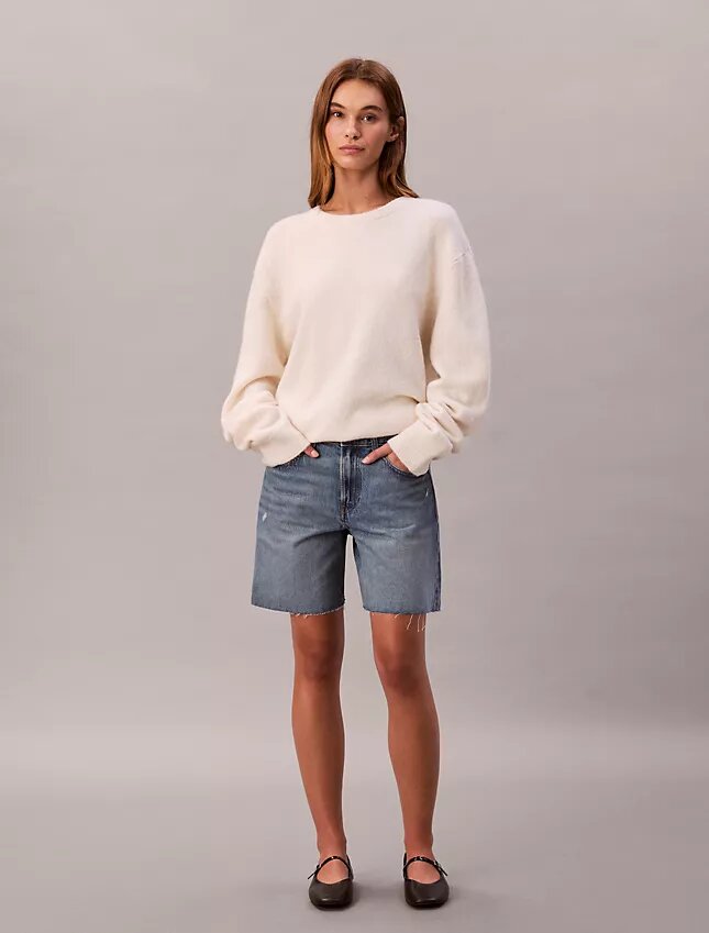 90-luvun 6 tuuman Denim-shortsit 90-luvun 6 tuuman Denim-shortsit