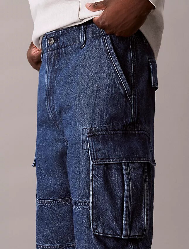 90-luvun Denim-cargoshortsit 90-luvun Denim-cargoshortsit