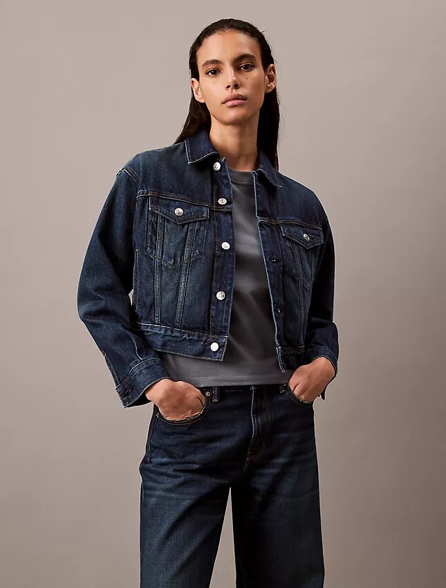 90-luvun denim-Trucker Jacket 90-luvun denim-Trucker Jacket