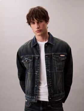 90-luvun denim-Trucker Jacket