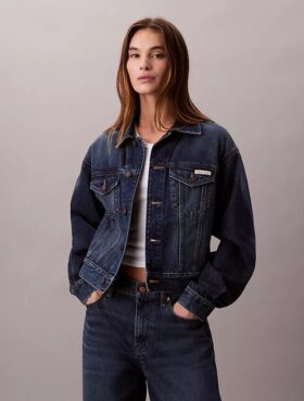 90-luvun denim-Trucker Jacket