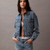 90-luvun denim-Trucker Jacket