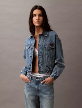 90-luvun denim-Trucker Jacket