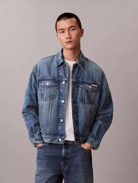 90-luvun denim-Trucker Jacket