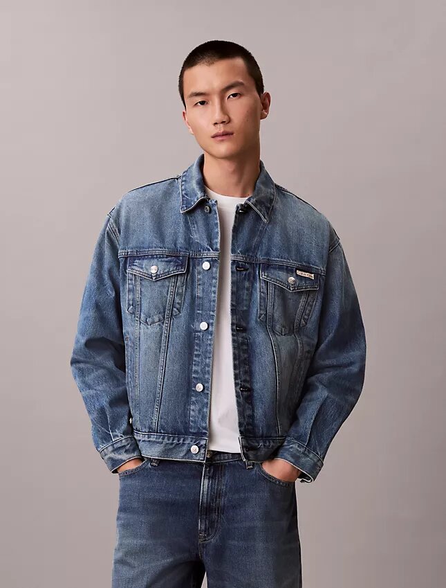90-luvun denim-Trucker Jacket 90-luvun denim-Trucker Jacket