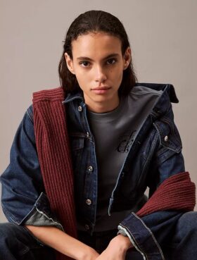 90-luvun denim-Trucker Jacket