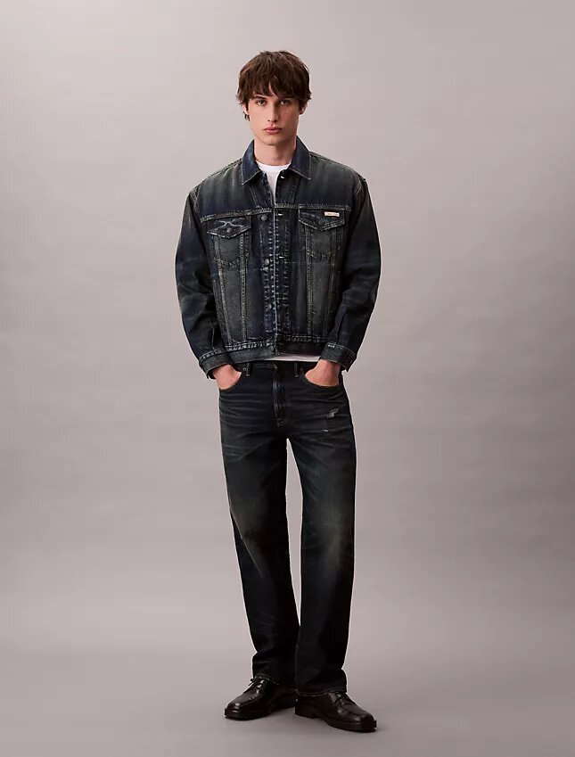 90-luvun denim-Trucker Jacket 90-luvun denim-Trucker Jacket