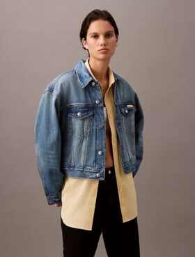 90-luvun denim-Trucker Jacket