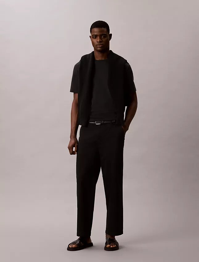 90-luvun rento cropped-chino-housut 90-luvun rento cropped-chino-housut