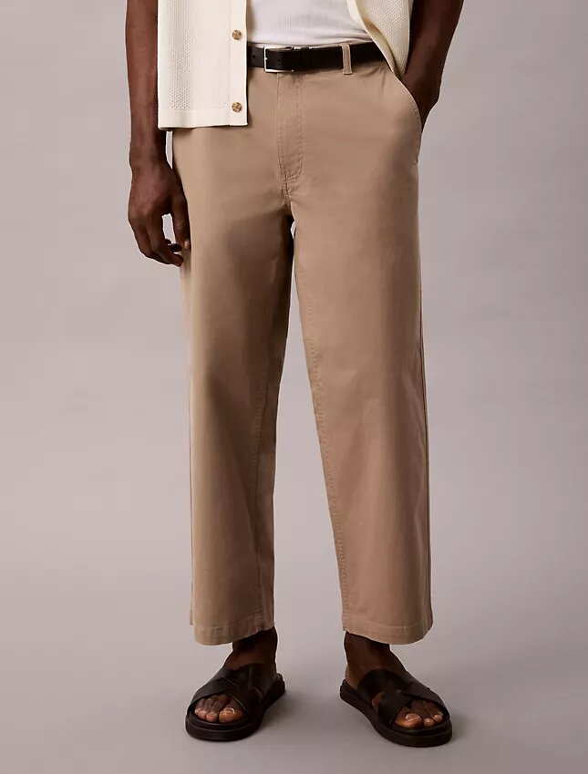 90-luvun rento cropped-chino-housut 90-luvun rento cropped-chino-housut