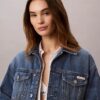 90-luvun tyylinen Trucker Jacket