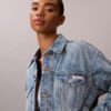 90-luvun tyylinen Trucker Jacket