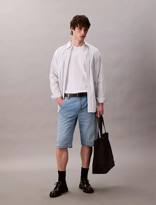 90-luvun tyyliset Denim-työshortsit 90-luvun tyyliset Denim-työshortsit