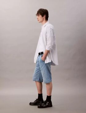 90-luvun tyyliset Denim-työshortsit