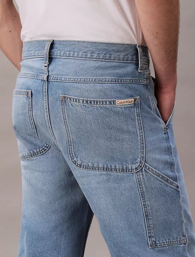 90-luvun tyyliset Denim-työshortsit 90-luvun tyyliset Denim-työshortsit