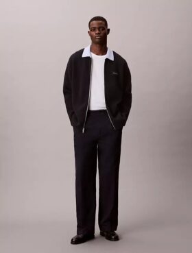 90s Straight Pleated Chino Housut