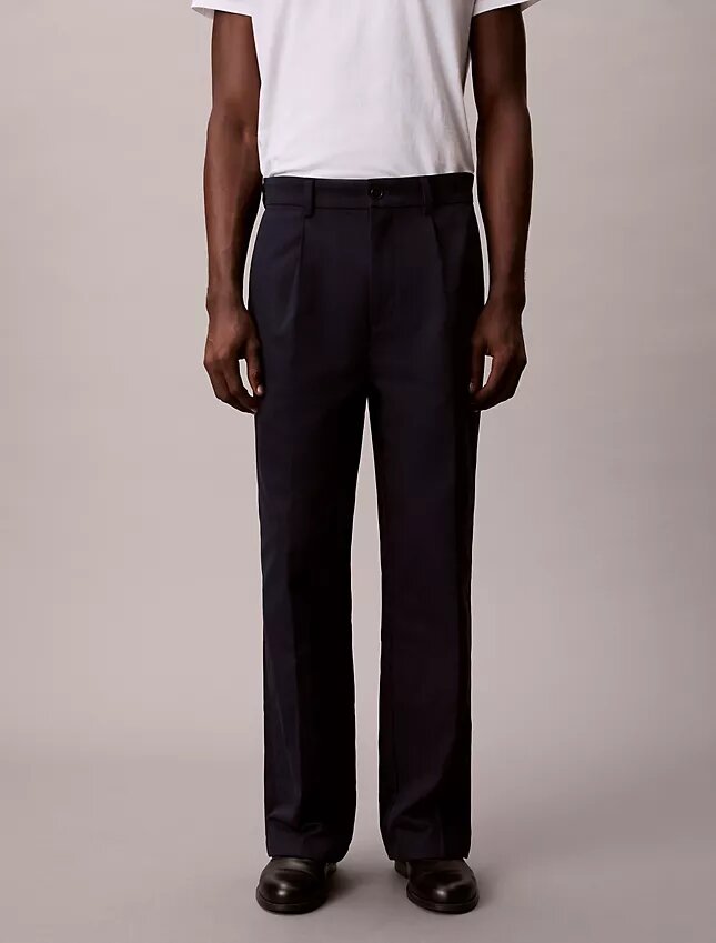 90s Straight Pleated Chino Housut 90s Straight Pleated Chino Housut