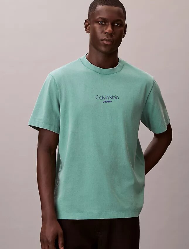 Acid Wash Logo Graphic Classic T-paita Acid Wash Logo Graphic Classic T-paita