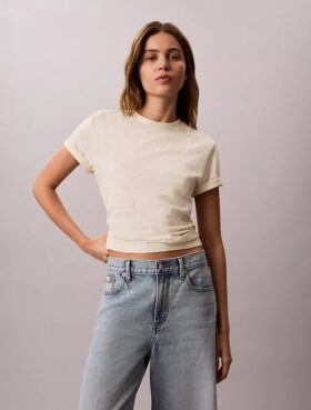 Allover Faded Monogram Classic T-paita