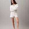 Arkistologolla varustetut fleece-shortsit Arkistologolla varustetut fleece-shortsit