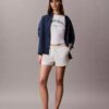 Arkistologolla varustetut fleece-shortsit Arkistologolla varustetut fleece-shortsit