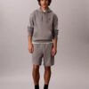 Arkistologolla varustetut fleece-shortsit Arkistologolla varustetut fleece-shortsit