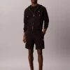 Arkistologolla varustetut fleece-shortsit Arkistologolla varustetut fleece-shortsit