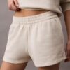 Arkistologolla varustetut fleece-shortsit Arkistologolla varustetut fleece-shortsit