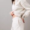 Arkistologolla varustetut fleece-shortsit Arkistologolla varustetut fleece-shortsit