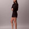 Arkistologolla varustetut fleece-shortsit Arkistologolla varustetut fleece-shortsit