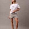 Arkistologolla varustetut fleece-shortsit Arkistologolla varustetut fleece-shortsit