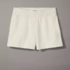 Arkistologolla varustetut fleece-shortsit Arkistologolla varustetut fleece-shortsit