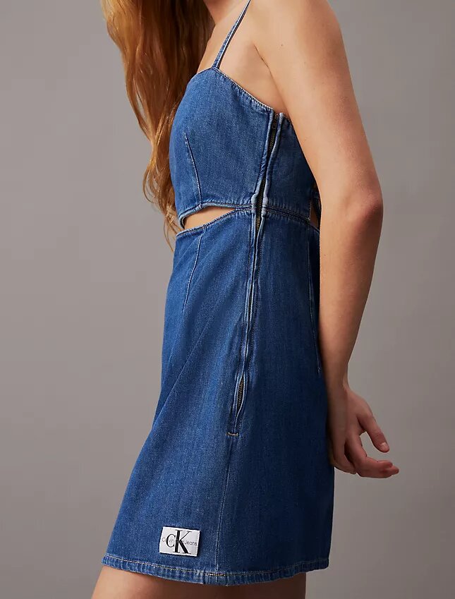 Avoin Denim-minimekko Avoin Denim-minimekko