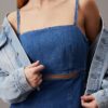 Avoin Denim-minimekko Avoin Denim-minimekko