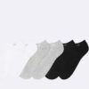 Basic Cushion No Show 6-pack -sukat Basic Cushion No Show 6-pack -sukat