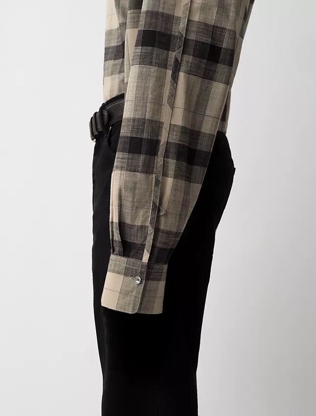 Blakely-ruudullinen napituspaita Blakely-ruudullinen napituspaita