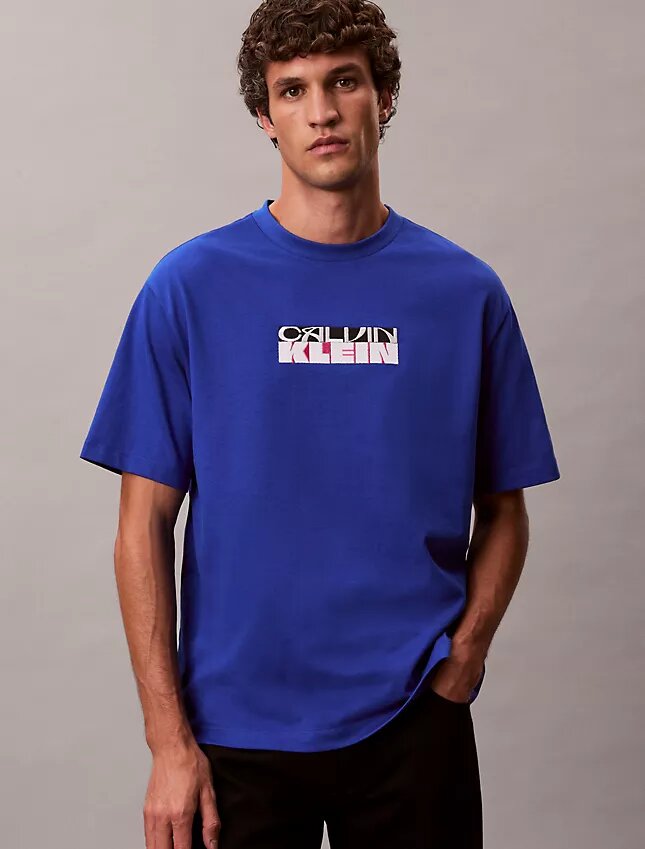 Block Logo Graphic Relaxed T-paita Block Logo Graphic Relaxed T-paita