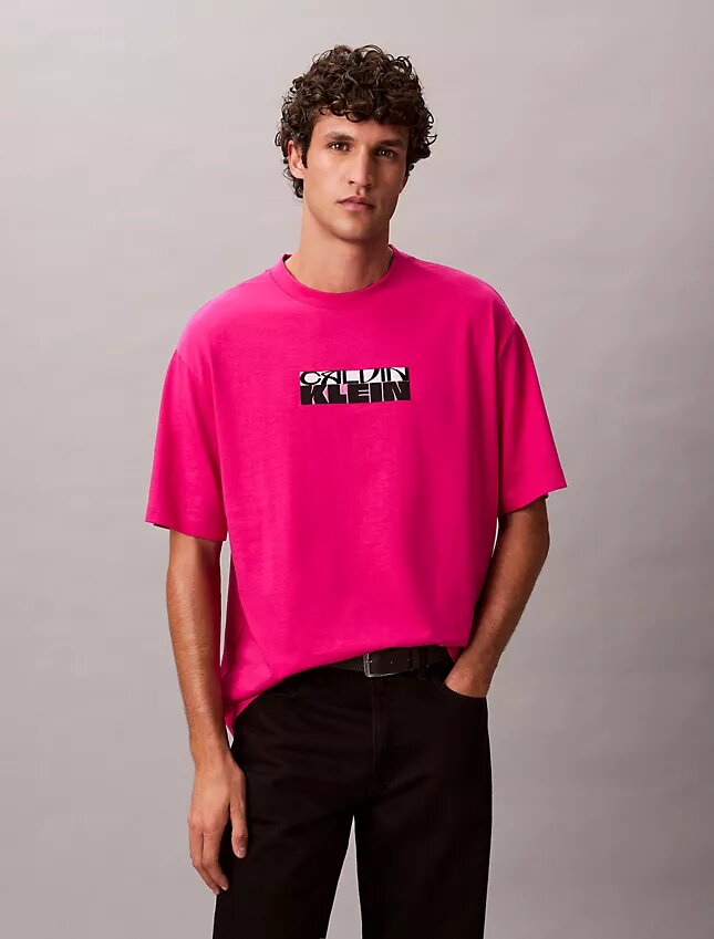 Block Logo Graphic Relaxed T-paita Block Logo Graphic Relaxed T-paita