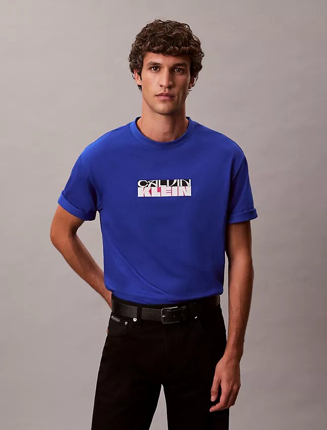 Block Logo Graphic Relaxed T-paita Block Logo Graphic Relaxed T-paita