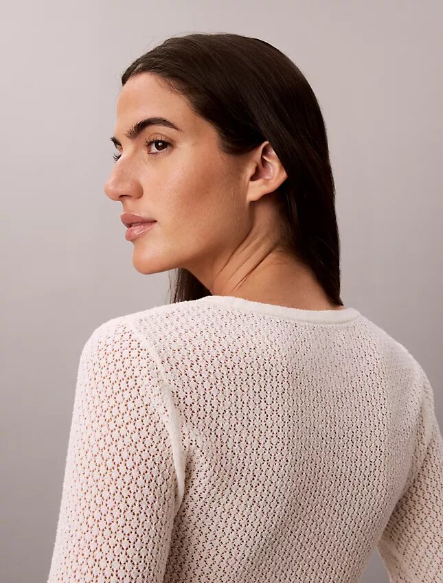 Boucle Pointelle -yläosa Boucle Pointelle -yläosa