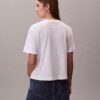 Brodeerattu logokuviollinen suorakaiteen muotoinen T-paita Brodeerattu logokuviollinen suorakaiteen muotoinen T-paita