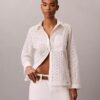 Broderie Anglaise -napituspaita Broderie Anglaise -napituspaita