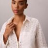 Broderie Anglaise -napituspaita Broderie Anglaise -napituspaita