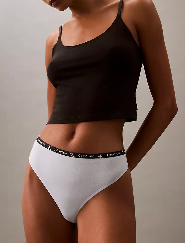 Calvin Klein 1996 Cotton Stretch 7-pakkaus Moderni Thong Calvin Klein 1996 Cotton Stretch 7-pakkaus Moderni Thong