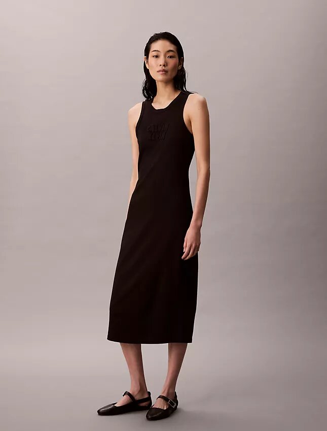 Calvin Klein Logo Midi Tank Mekot Calvin Klein Logo Midi Tank Mekot