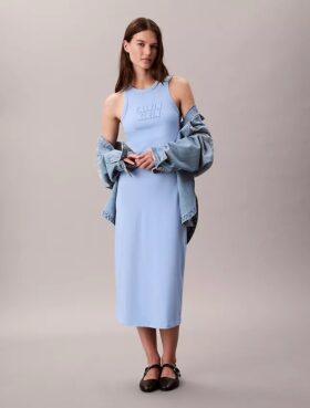 Calvin Klein Logo Midi Tank Mekot