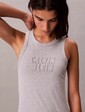 Calvin Klein Logo Midi Tank Mekot