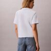 Calvin Klein -logolla varustettu suorakaiteen muotoinen t-paita Calvin Klein -logolla varustettu suorakaiteen muotoinen t-paita
